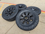 20" Ford F-250 F-350 OEM Limited Tremor 10487 wheels rims 2025 2026 NEW 35" Texas Truck Tire