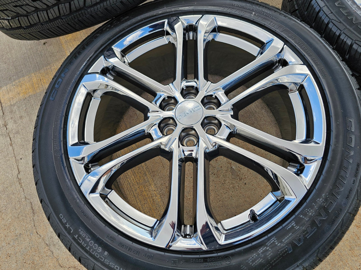 22" Buick Enclave OEM 94061 wheels rims Blazer Acadia Traverse XT6 2025 2026 NEW Texas Truck Tire