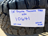 18" Toyota Tacoma 4Runner TRD OEM 10641 wheels rims 2025 2026 NEW DURATRAC A/T Texas Truck Tire
