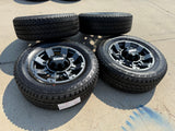 20" Ford F-250 F-350 OEM gray Lariat 10485 10296 wheels rims tires BRIDGESTONE Texas Truck Tire