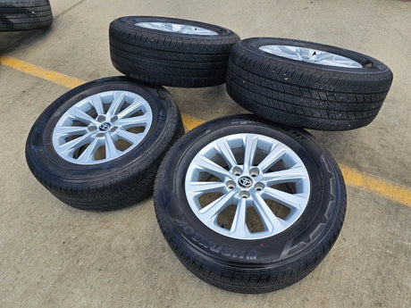 18" Toyota Grand Highlander OEM 10525 wheels rims Lexus TX350 2024 2025 NEW Texas Truck Tire