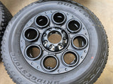 20" Ford F-250 F-350 OEM black LARIAT wheels rims 10299 tires BRIDGESTONE NEW Texas Truck Tire