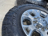18" Ram 2500 3500 Laramie Power Wagon OEM wheels rims 2693 tires FALKEN A/T4 Texas Truck Tire