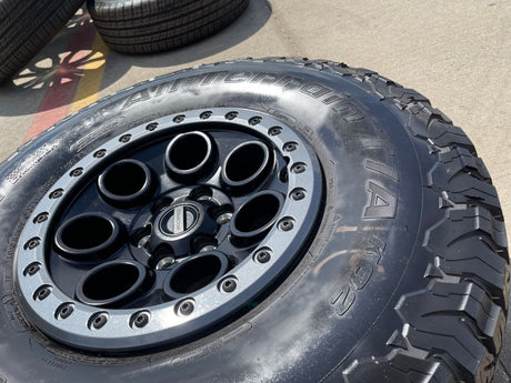 17" Ford F-150 Raptor OEM BEADLOCK 10612 rims wheels BFG KO2 37" 2025 2026 NEW Texas Truck Tire