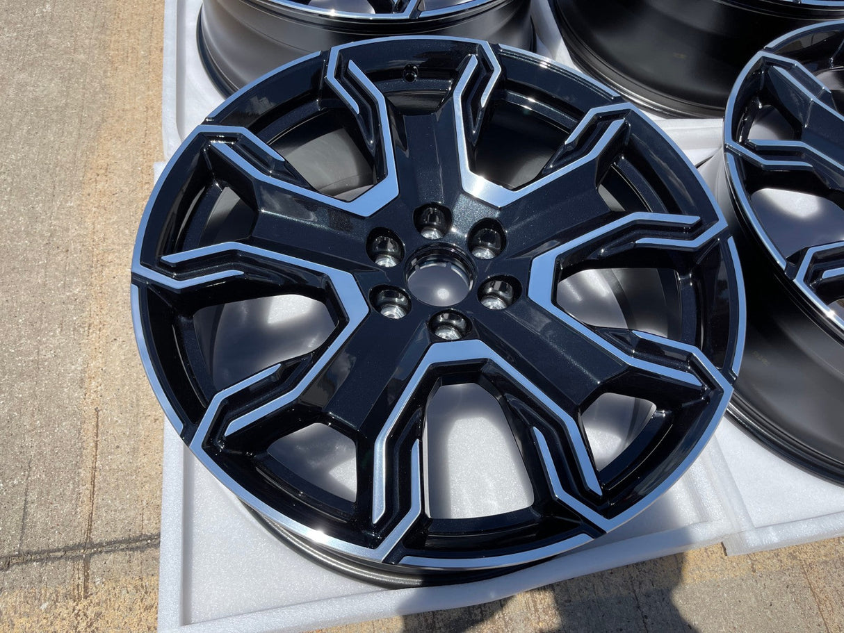 24" GMC Yukon Sierra Chevy Tahoe Escalade V OEM wheels rims 2025 2026 NEW Texas Truck Tire
