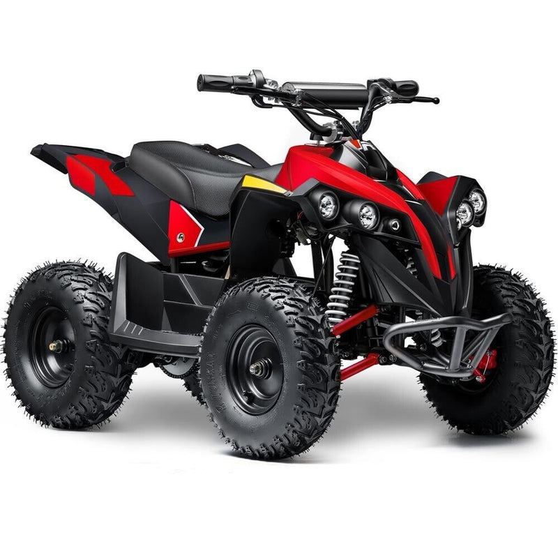 MotoTec E-Bully 36v 1000w Children's All-Terrain Vehicle - White, Red and Blue