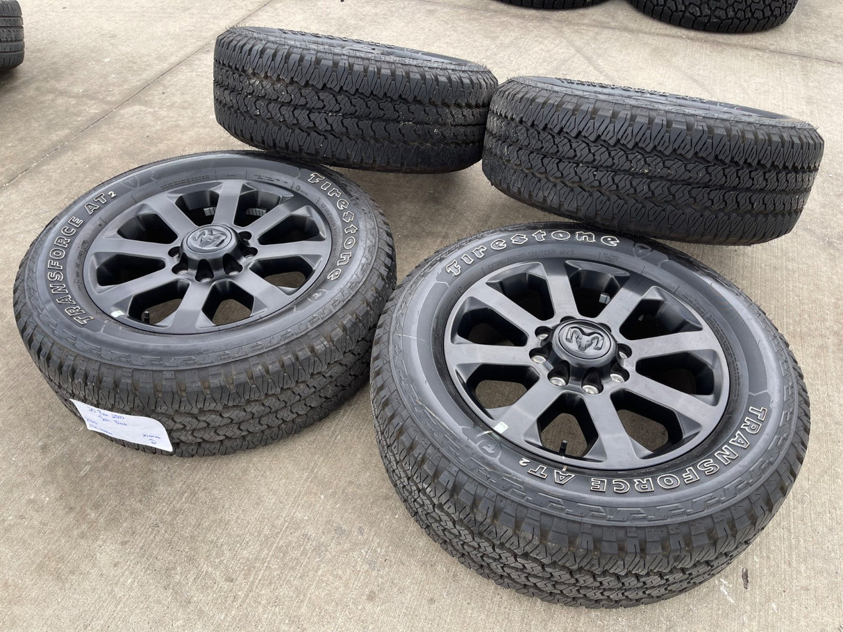 20" Dodge Ram 2500 3500 LARAMIE OEM 2700 wheels rims 2024 2025 2026 2027 NEW Texas Truck Tire