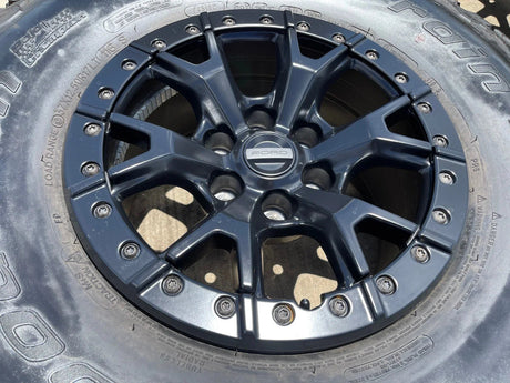 17" Ford F-150 Raptor R OEM BEADLOCK 10460 rims wheels 37" tires BFG Texas Truck Tire
