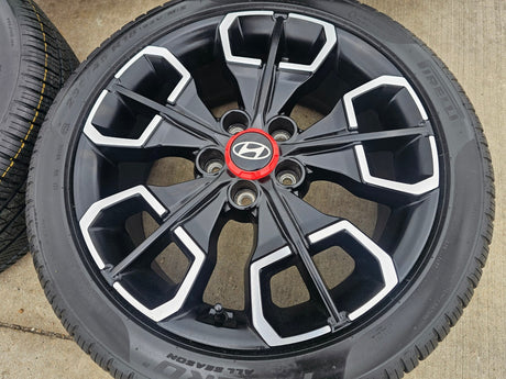 18" Hyundai Elantra Sonata Accent OEM Santa Cruz wheels rims 95231 180411 NEW Texas Truck Tire