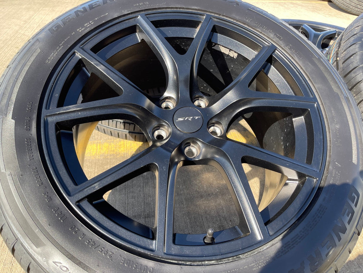 20" Jeep Grand Cherokee SRT Trackhawk OEM 9173 wheels rims tires GENERAL NEW Texas Truck Tire