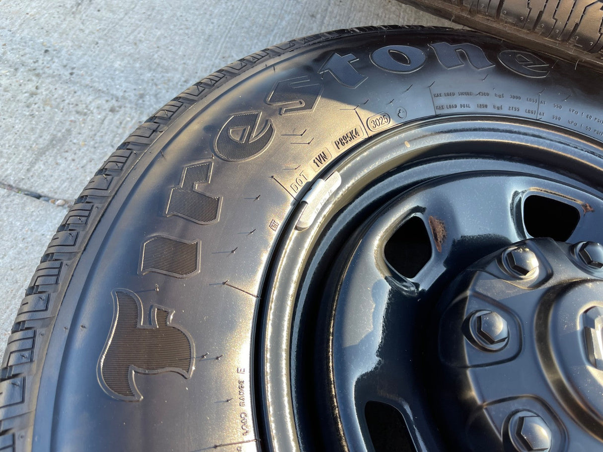 17" Ram 2500 3500 Laramie Power Wagon OEM 2497 wheels rims 2025 2026 NEW Texas Truck Tire