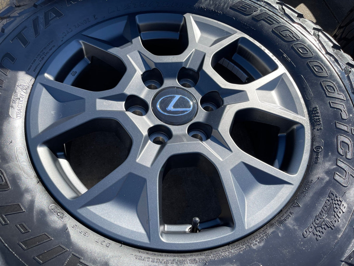 18" Toyota 4Runner Land Cruiser TRD Tundra OEM 10544 wheels rims GX550 NEW BFG Texas Truck Tire