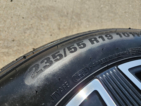 19" Mercedes GLC300 AMG C E S Class OEM 85911 85912 wheels rims tires NEW Texas Truck Tire