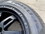 20" Toyota Tundra Sequoia T FORCE TSS TRD OEM black wheels rims 5x150 PIRELLI Texas Truck Tire