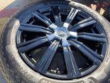 21" Lexus LX570 Toyota Land Cruiser OEM 74341 black wheels rims tires NEW Texas Truck Tire