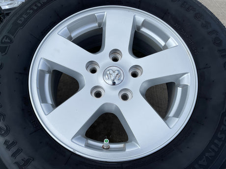 17" Dodge Ram 1500 OEM 2362 wheels rims 5x139 5x5.5 FIRESTONE Texas Truck Tire