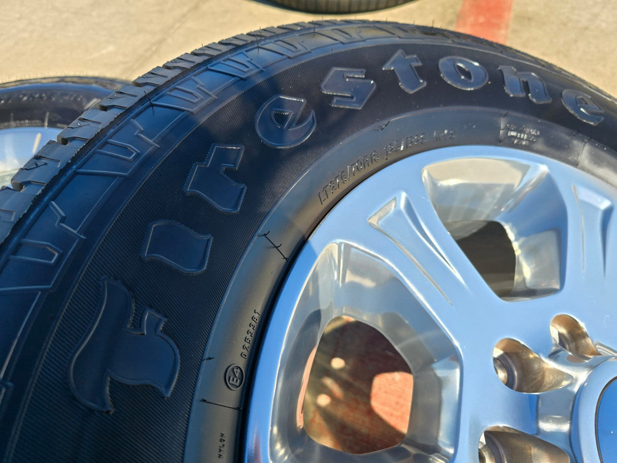18" Ram 2500 3500 Laramie Power Wagon OEM wheels rims 2692 tires FIRESTONE Texas Truck Tire