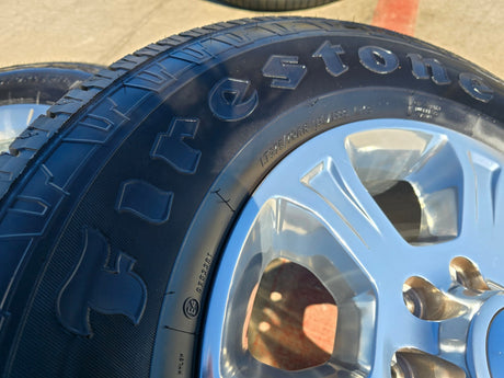 18" Ram 2500 3500 Laramie Power Wagon OEM wheels rims 2692 tires FIRESTONE Texas Truck Tire