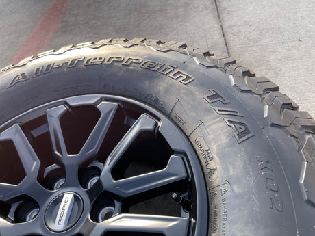 17" Ford F-150 Raptor OEM 10611 rims wheels Bronco 2024 2025 2026 NEW BFG 35" Texas Truck Tire