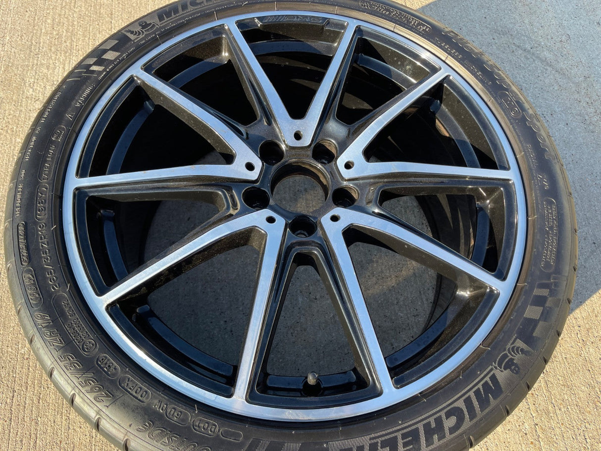 19x9 19" Mercedes GT AMG OEM 85476 wheel rim FRONT 2016 2017 2018 2019 2020 2021 Texas Truck Tire