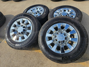 20" GMC Sierra 2500 3500 DENALI OEM 5704 wheels rims tires HERCULES Texas Truck Tire