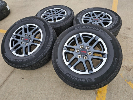 18" Toyota Tacoma TRD OEM wheels rims 10641 4Runner 2024 2025 2026 MICHELIN NEW Texas Truck Tire