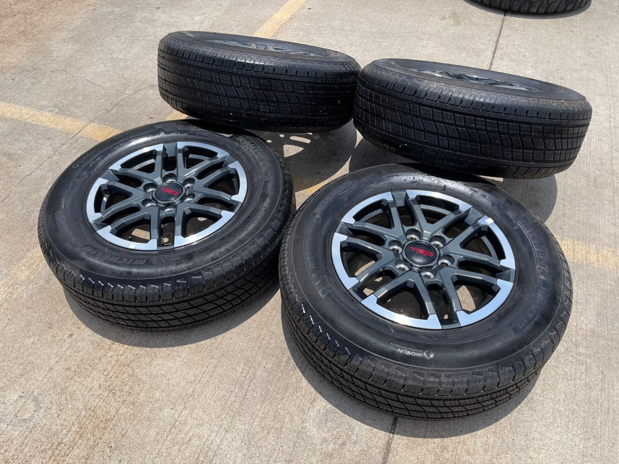 18" Toyota Tacoma 4Runner TRD OEM 10641 wheels rims 2024 2025 2026 NEW Texas Truck Tire