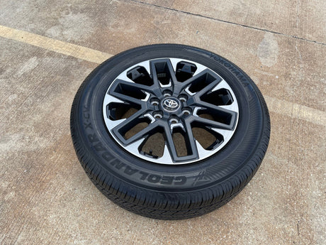 20" Toyota Tundra TRD OEM wheel rim TSS 75276 95295 Sequoia 2024 2025 spare NEW Texas Truck Tire