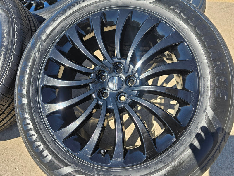 20" Lincoln Aviator Black Label OEM rims wheels 10189 Explorer 2025 2026 NEW Texas Truck Tire