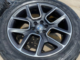 22" Dodge Ram 1500 OEM LIMITED Laramie wheels rims 2725 2684 NITTO 33" Texas Truck Tire