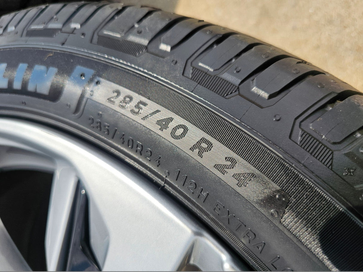 24" Cadillac Escalade V OEM wheels rims 2024 2025 2026 2027 NEW MICHELIN Texas Truck Tire