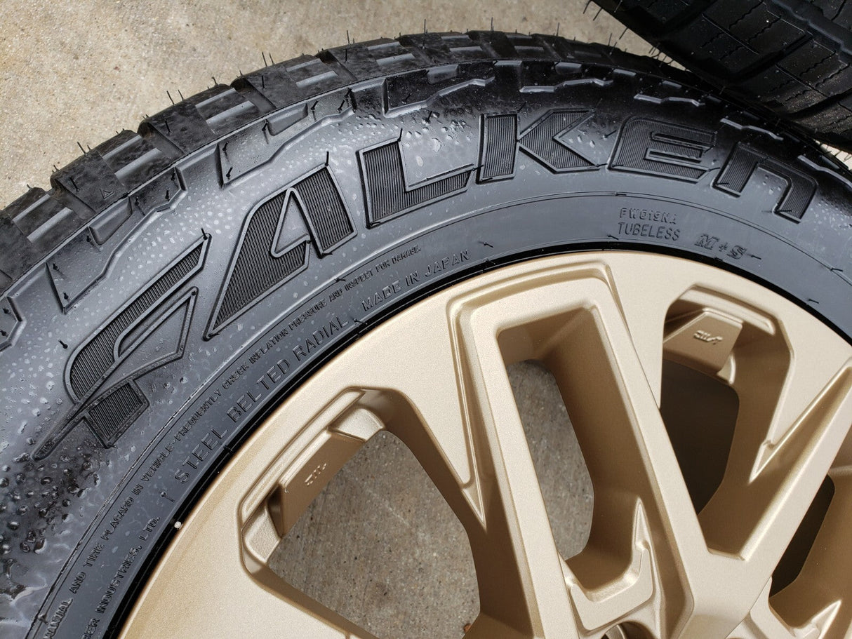 20" Toyota Tundra TRD OEM wheels rims BRONZE TSS 95295 75276 Sequoia 2026 NEW Texas Truck Tire