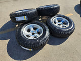 15" Chevy S10 Blazer Chevy wheels rims 5063 GMC NEW tires 5x120 5x4.75 2000 2004 Texas Truck Tire