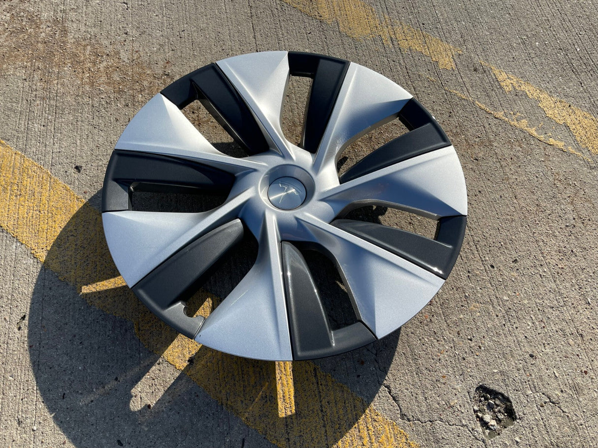 19" Tesla Model Y OEM wheel cap cover 190256 3 spare 2021 2022 2023 2024 2025 Texas Truck Tire