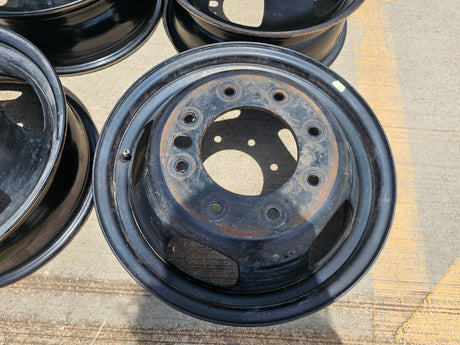 17" Dodge Ram 3500 Dually Laramie 8x200 wheels rims 2703 2704 OEM Texas Truck Tire