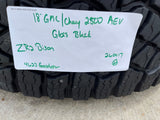18" AEV Chevy BISON Trail Boss ZR2 2500 OEM wheels rims GMC Sierra GOODYEAR 35" Texas Truck Tire