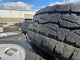 17" Chevy Silverado GMC Sierra 2500 OEM 8095 wheels rims DUELER Revo 3 A/T Texas Truck Tire