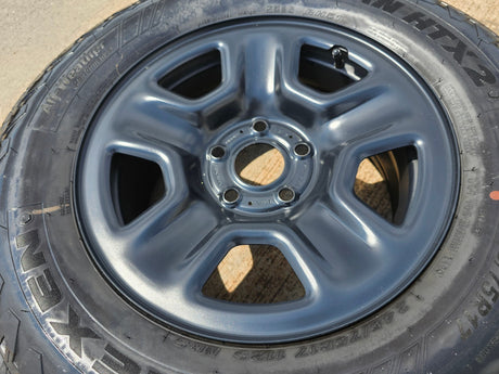 17" Jeep Gladiator OEM wheel rim 9220 9240 spare Wrangler 2024 2025 2026 NEW Texas Truck Tire