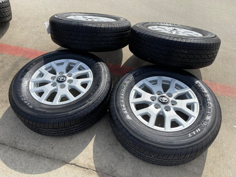17" Toyota Tacoma 4Runner TRD OEM 94254 10637 wheels rims 2025 2026 FIRESTONE Texas Truck Tire