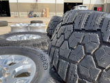 18" Ram 2500 3500 Laramie Power Wagon OEM wheels rims 2693 tires COOPER 35" Texas Truck Tire