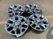 20" Dodge Ram 2500 3500 LARAMIE OEM 2562 CHROME wheels rims NEW Texas Truck Tire