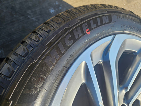 22" Lincoln Navigator OEM 94225 rims wheels BLACK LABEL 2025 2026 MICHELIN NEW Texas Truck Tire