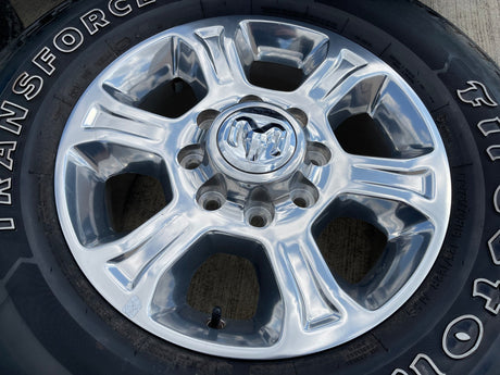 18" Ram 2500 3500 Laramie Power Wagon OEM wheels rims 2692 FIRESTONE DISCOUNTED Texas Truck Tire