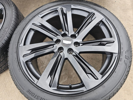 24" Cadillac Escalade V OEM wheels rims tires 2022 2023 2024 2025 2026 NEW Texas Truck Tire