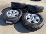 17" Dodge Ram 1500 OEM 2448 wheels rims 5x139 5x5.5 tires TOYO A/T3 Texas Truck Tire