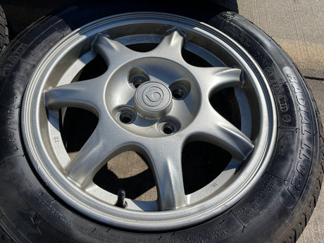 14" 14x6 Mazda Miata OEM 64755 wheels rims 1994 1997 2000 2005 Texas Truck Tire