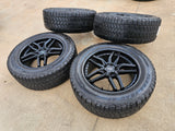 20" 20x9 NICHE Methos M194 Jeep Wrangler wheels rims 5x114.3 5x4.5 Texas Truck Tire