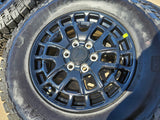 18" Toyota Tundra TSS T FORCE TRD OEM black wheels rims Sequoia GENERAL A/TX Texas Truck Tire
