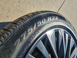 22" Infiniti QX80 QX56 Nissan Titan Armada OEM 94236 wheels rims 2025 2026 NEW Texas Truck Tire