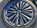 22" Infiniti QX80 QX56 Nissan Titan Armada OEM 94236 wheels rims 2025 2026 NEW Texas Truck Tire